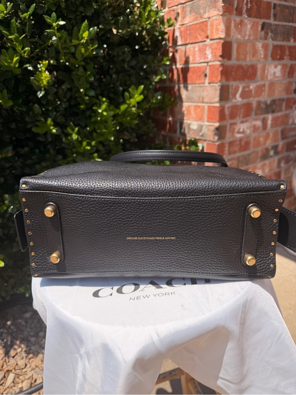 NWT Coach 1941 Rogue with Rivets Black #30457 - Picture 9 of 12